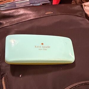 Kate Spade Aqua Eyeglasses Case